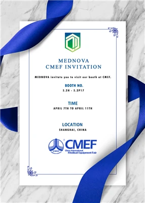 Mednova از شما دعوت می کند تا از غرفه 5.2 ساعت در CMEF دیدن کنید